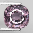 1.19ct.MOGOK SPINEL LAVENDER PINK NATURAL GEMSTONE CUSHION CUT VVS