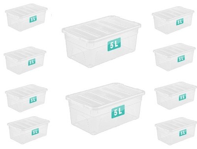 10 x KUNSTSTOFF DAMEN SCHUHKARTON AUFBEWAHRUNG STAPELBAR KLARSICHT BOX SCHUBLADE TRANSPARENT EINHEIT
