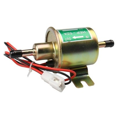 4-7PSI 12V Micro Electric Fuel Pump EP12S For Toyota Ford Honda Mazda Carburetor