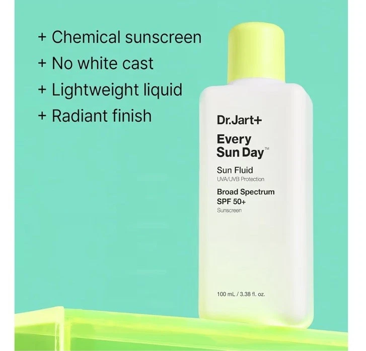 Protector solar coreano líquido para todos los días de sol Dr. Jart+ FPS 50+, envío gratuito (3,38 oz) Foto 2 de 4