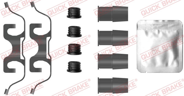 ZubehöRkit, Scheibenbremsbelag Quick Brake 109-0085 FüR MERCEDES-BENZ Audi-image