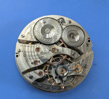 VINTAGE 16 SIZE WALTHAM 1899 19 JEWEL RIVERSIDE POCKET WATCH PARTS