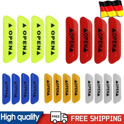4pcs Door Reflective Strip Tape Universal Car OPEN Reflective Tapes Convenient