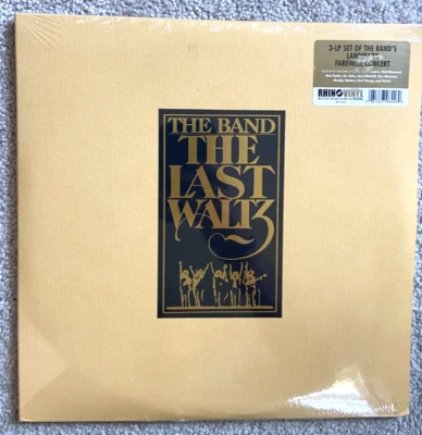 The Band Last Waltz 3LP Set Landmark Farewell Concert Rhino Vinyl Record Sealed - Image 1 of 3