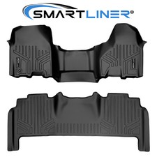 Smartliner Custom Fit Floor Mats 2 Row 2010-2012 Dodge Ram 2500 3500 Mega Cab