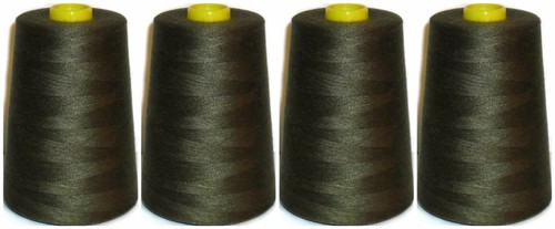 TOP QUALITY SEWING THREAD 120s SPUN POLYESTER, OVERLOCKING 5000 YRDS X 4 CONES - Picture 52 of 52