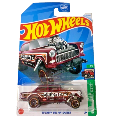 HOT WHEELS 2024 '55 CHEVY BEL AIR GASSER CHOCOLATE KISS 63/250