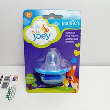 Pacifier Soft Silicone With Cover Blue Baby Joey BPA Free New