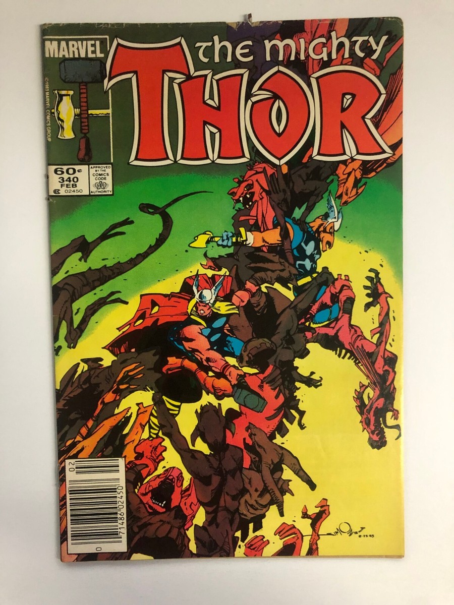 The Mighty Thor #340 - Walter Simonson - 1984 | eBay