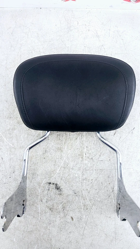 Harley FLH Roadking 1998 liberación rápida barra Sissy respaldo pasajero almohadilla Foto 2 de 4