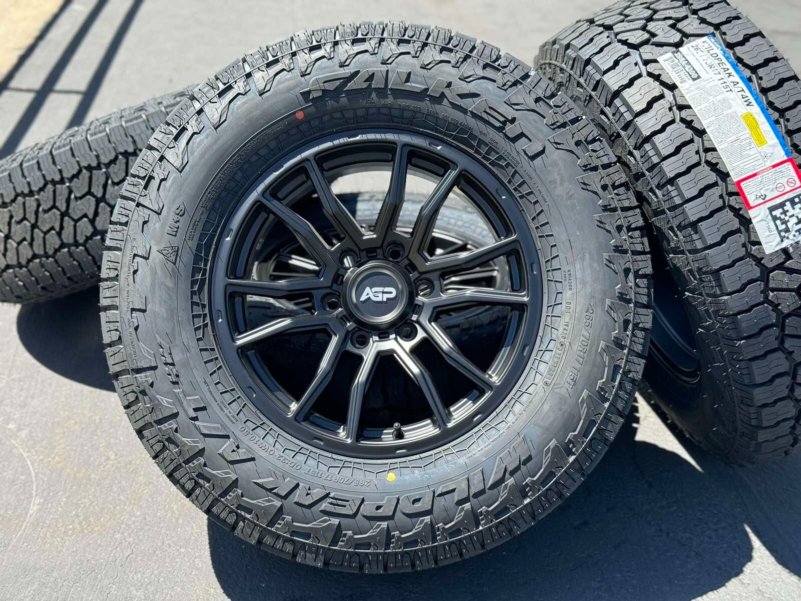 17” Ford F-150 Expedition F150 6x135 Rims Falken 265/70r17 Wheels Tires ...