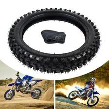 70/100-19 Front Tire + Inner Tube For Most Dirt Pit Bikes 50CC Up To 150CC