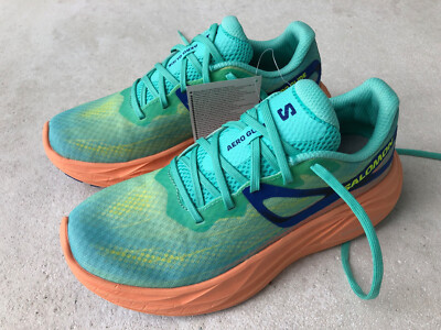 salomon AERO GLIDE W Gr. 38 2/3 mint Outdoor Laufschuhe Damen