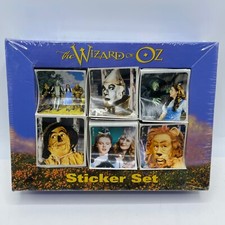 The Wizard Of Oz Sticker Set 1998 Exclusive For Warner Bros Studio Store Rare