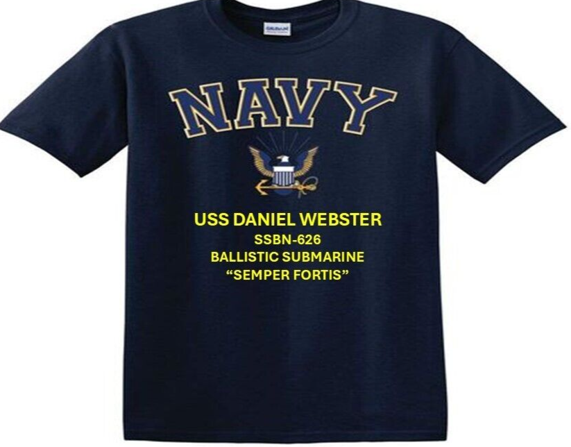 kinoppppp ◡̈⃝　CBN WHT／NVY S U.S. Submarine T-shirt | Submarine shipmates T-shirt |us navy