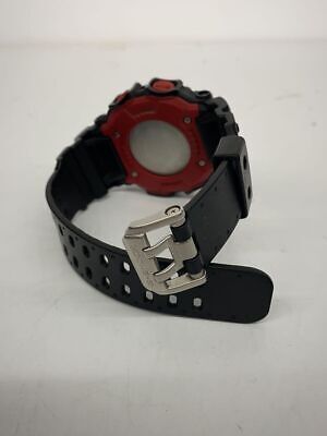CASIO Men's Watch Solar Digital Rubber RED Black SS GXW-56 CASIO Men's Watch Solar Digital Rubber RED Black SS GXW-56