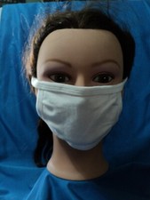 CARTON 500pcs Kids Youth Face Mask 15x Reusable 100 Cotton w/ Copper Silver
