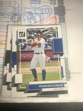 2022 Donruss Baseball Base #219 Francisco Lindor New York M13