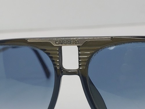 Gafas de sol vintage CARRERA 5595 ""C-VISION 400" Alemania años 80 grandes gris degradado - Imagen 8 de 15