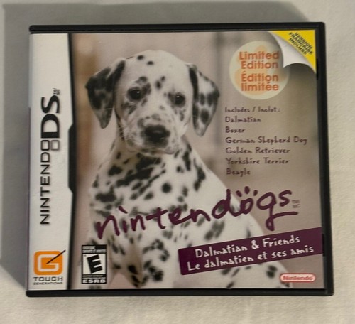 Nintendogs Dalmatian and Friends (Nintendo DS, 2006) - CIB - Tested