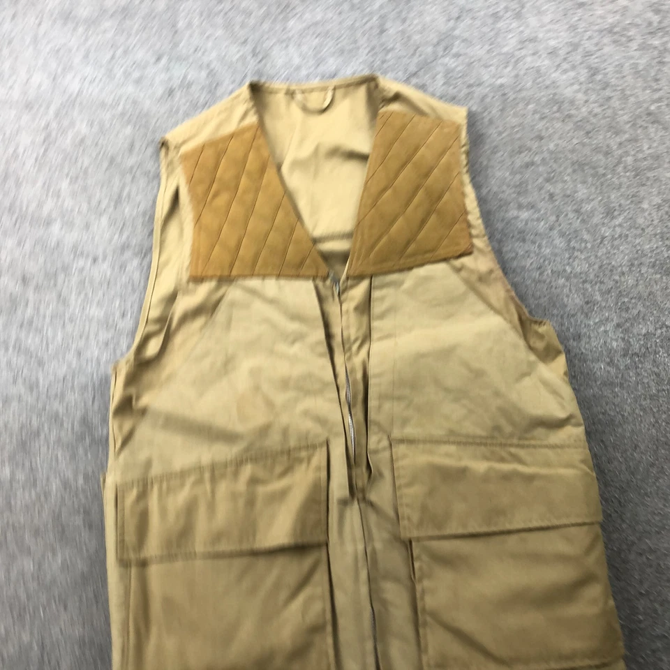 Vintage Sportsman Apparel By Browning Vest Men Medium Padded Shoulder Hunting - Image 2 of 4