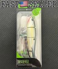 Catch Co REVOLVER Googan Squad Topwater Plopper 4.5” Fishing Bait, Sexy Shad