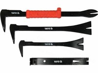 Mini Brechstangen Nagelzieher Nageleisen Set 4-Tlg. Schaber Kuhfuß Brecheisen