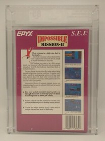 Impossible Mission II (Nintendo NES 2) New, Factory Sealed - VGA Graded 85+ NM+