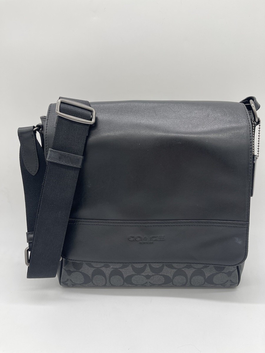 Coach F73339 Sullivan Messenger Bag-Signature-Coated Canvas Coach F73339 Sullivan Messenger Bag-Signature-Coated Canvas