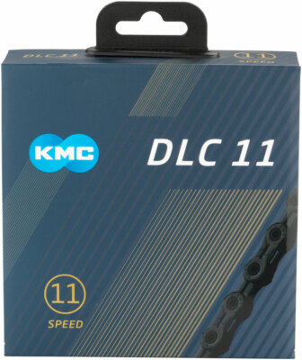 KMC DLC11 Chain - 11-Speed, 118 Links, Black | eBay