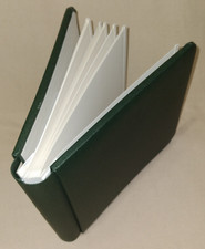 CREATIVE MEMORIES 8x7 Dk Green Album 12 Pages Reinforced Edge Guards Opened NEW 