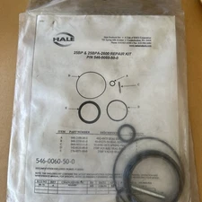 Hale Suction Valve Repair Kit 546-0060-50-0