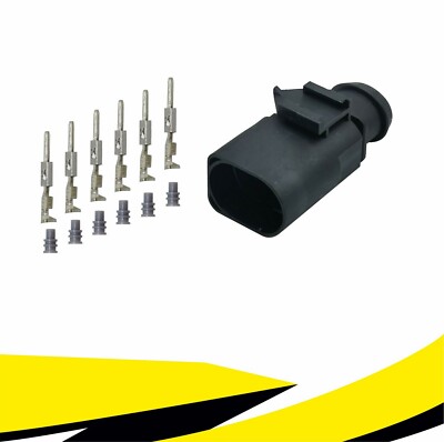 Stecker 6-polig Reparatursatz 3B0973813 für VW AUDI SKODA SEAT MT Crimp Kontakt