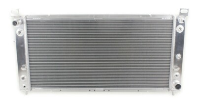 For Hummer H2 2003-2009 2Row Full Aluminum Cooling Radiator 6.0 V8 Tri ...