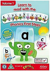 Alphablocks: Volume 1 - Phonics First Steps DVD (2013