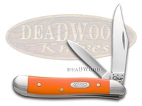 Case Xx Smooth Orange Delrin Peanut Stainless Pocket Knife Knives on sale Case Xx Smooth Orange Delrin Peanut Stainless Pocket Knife Knives on sale