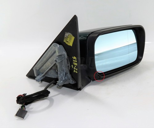 BMW 3-Series E46 Saloon Estate Right Side Heated Door Mirror Dark Green 8196140 - Picture 14 of 16