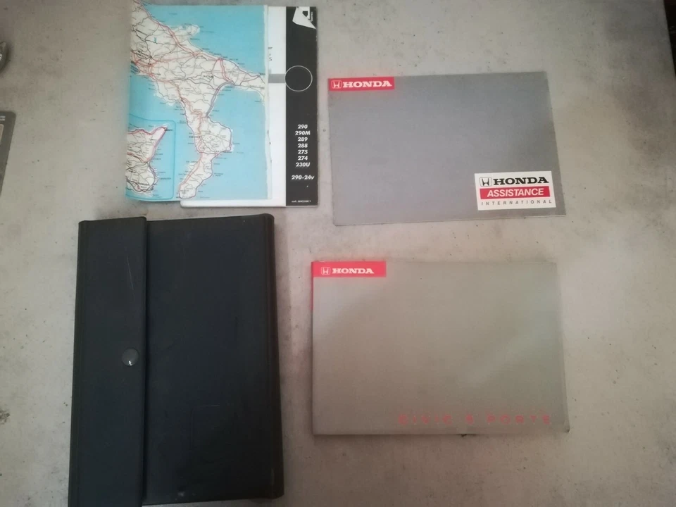 honda civic 5 porte libretto libro manuale uso e manutenzione portalibretto book - Immagine 4 di 4