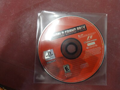 F1 World Grand Prix (Red Label Disc) - PS1 PSX PlayStation - Disc Only