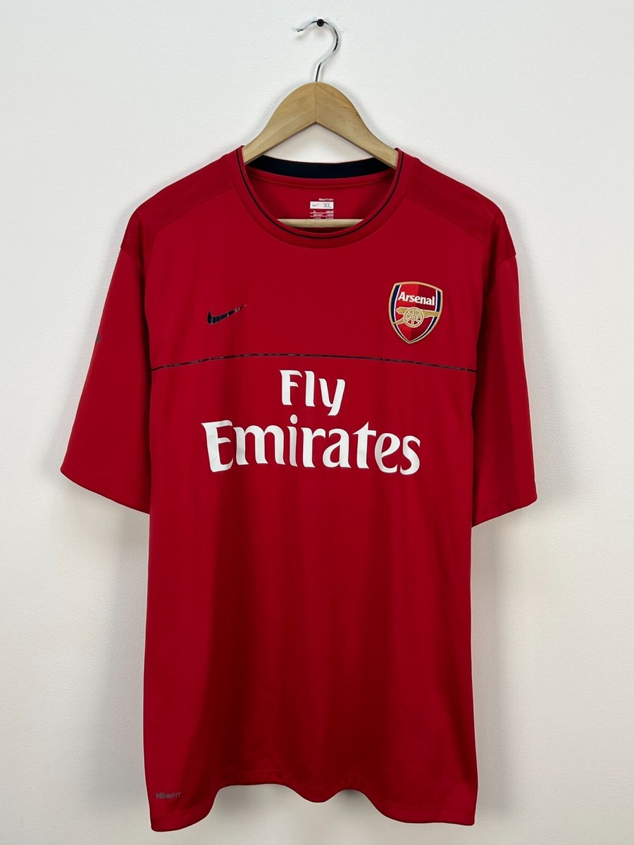 NIKE ナイキ アーセナル トレーニングシャツ2008-09 Arsenal 2008-2009 Training Football Shirt Soccer Jersey Size