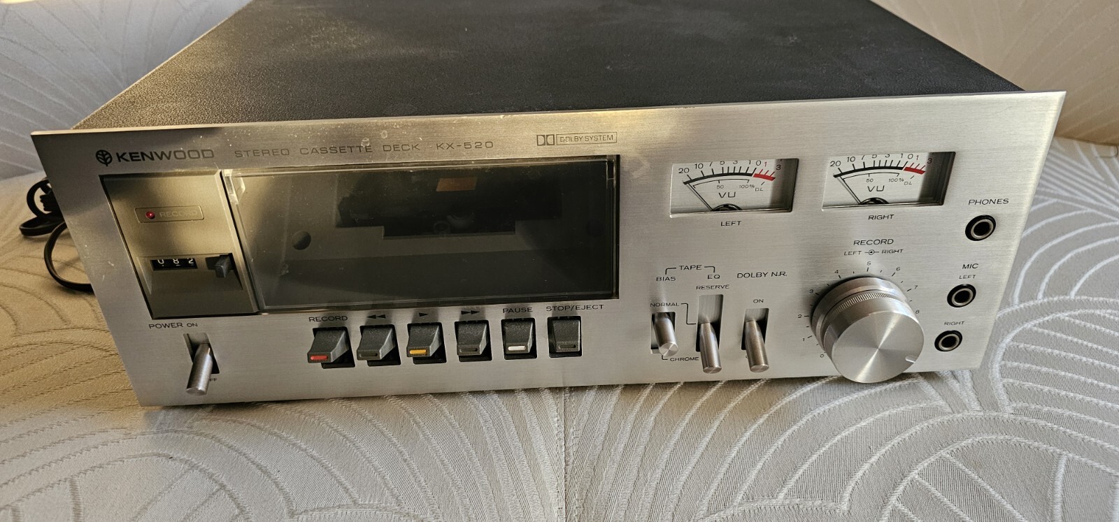 Kenwood kx-520 vintage audio equipment - eBay listing photo 1
