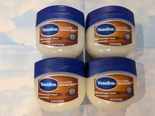 LOT (4) VASELINE COCOA BUTTER RICH MOISTURIZING HEALING PETROLEUM JELLY 7.5 OZ