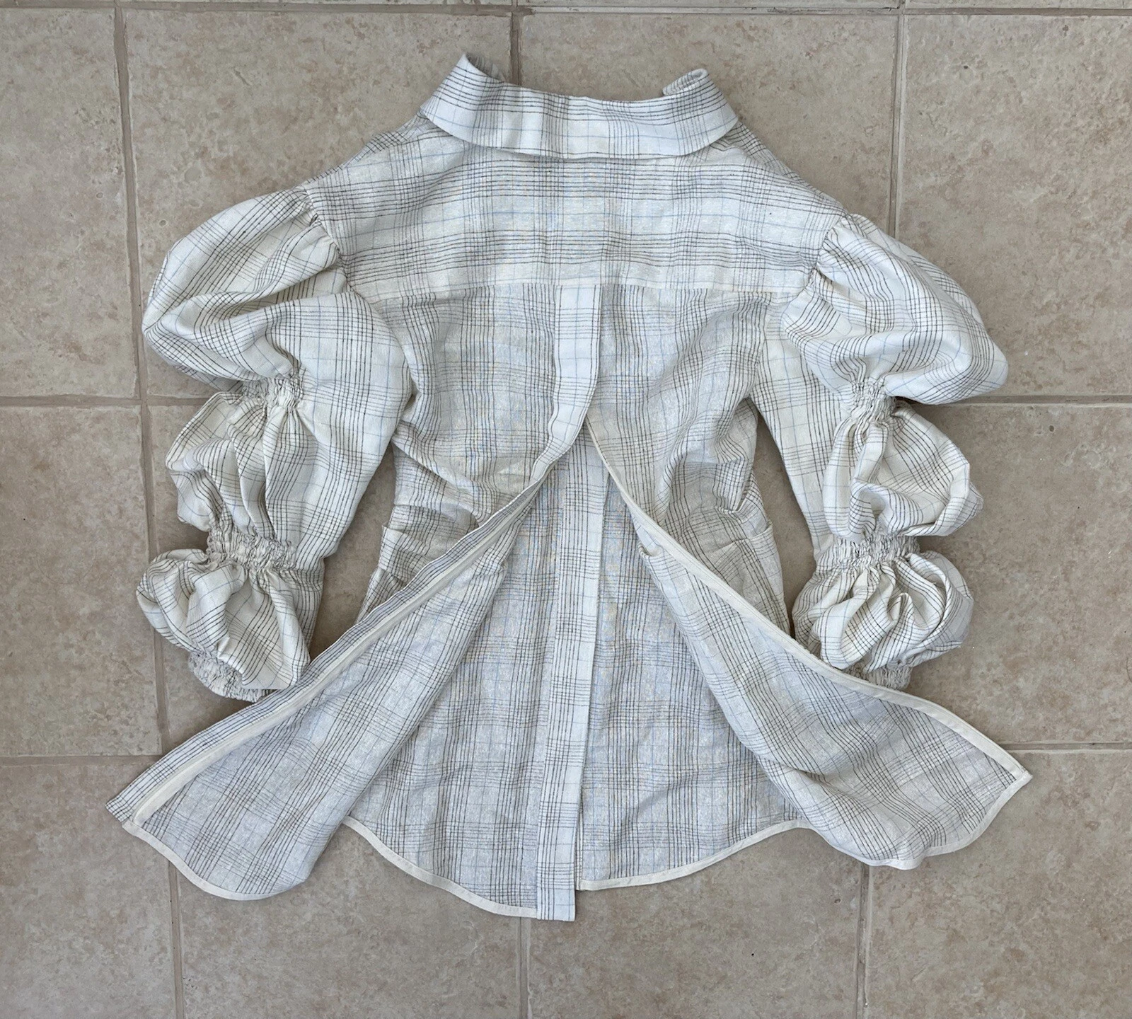 Jacquemus Mini Dress Puffed Sleeve Size: 36