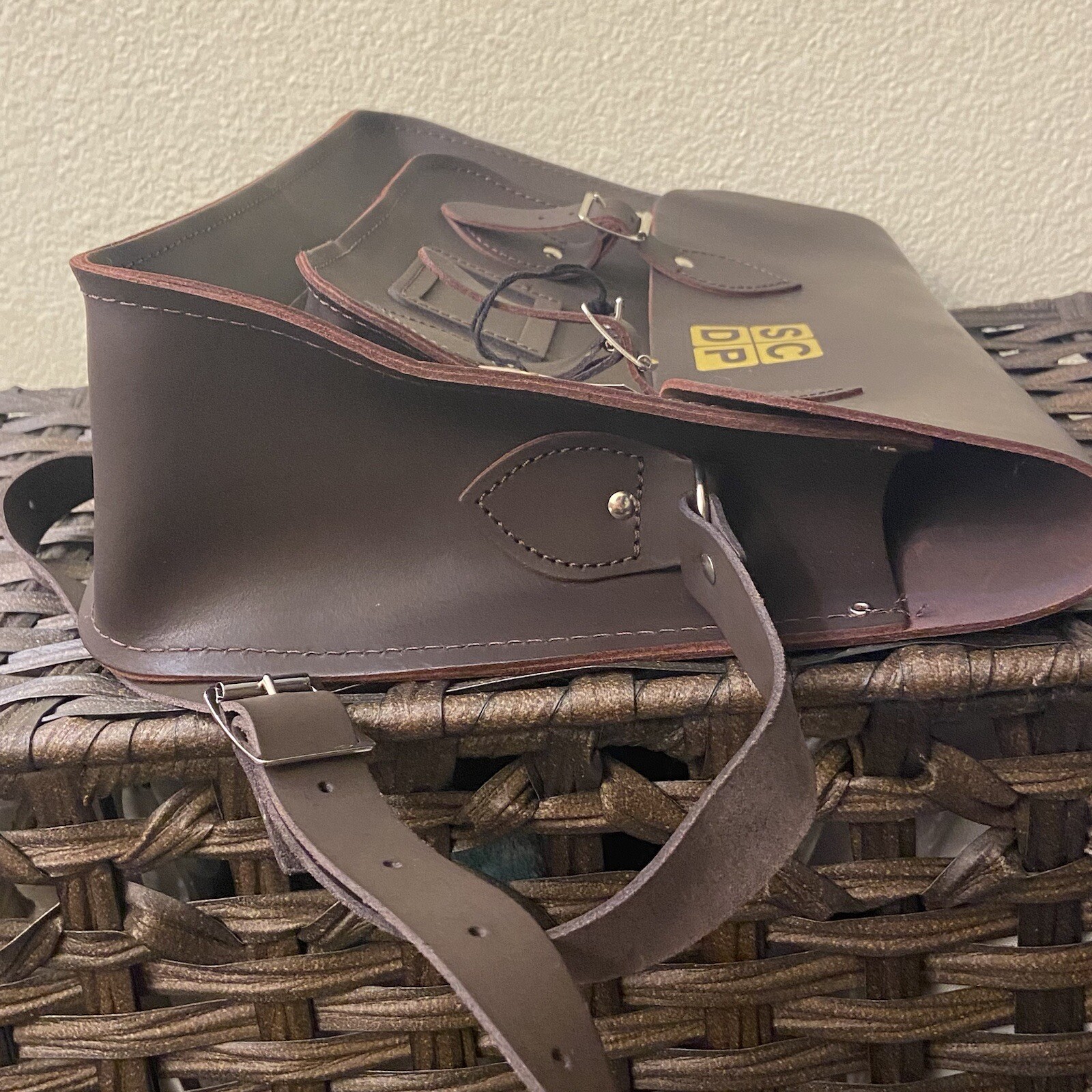 The Cambridge Satchel Company MAD MEN SCDP Bag Batchel Brown Leather Crossbody image 10