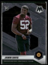 2021 Panini Mosaic #364 Jamin Davis Washington Football Team Rookie  Card. rookie card picture