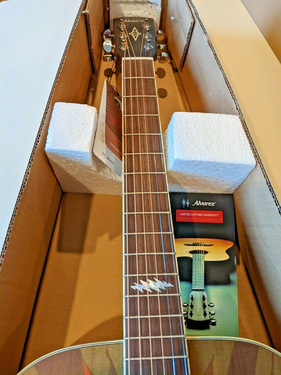 Alvarez Grateful Dead 50th Anniversary Acoustic Guitar Montage for