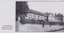 1998 -- LES ECOLES ET LA MAIRIE DE MANOT 3F122