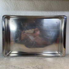 REVERE WARE Stainless Baking Roasting Pan 2525  5 1/2 Qt - 15¼ x 10½ x 2” Clean