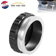 3"/3inch Black Weld Billet On Filler Neck Cap Oil Fuel Water Tank Aluminum Alloy