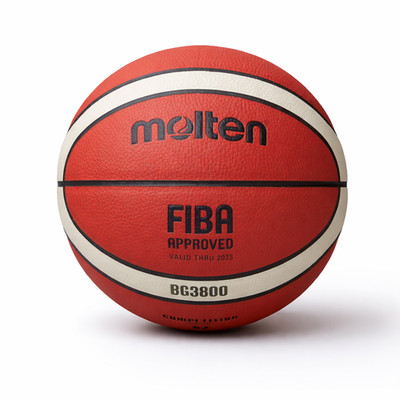 Molten BG3800 Series, Indoor/Outdoor Basketball, FIBA Approved, Size 7, 2- To...